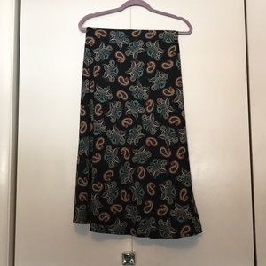 LulaRoe Maxi skirt - never worn